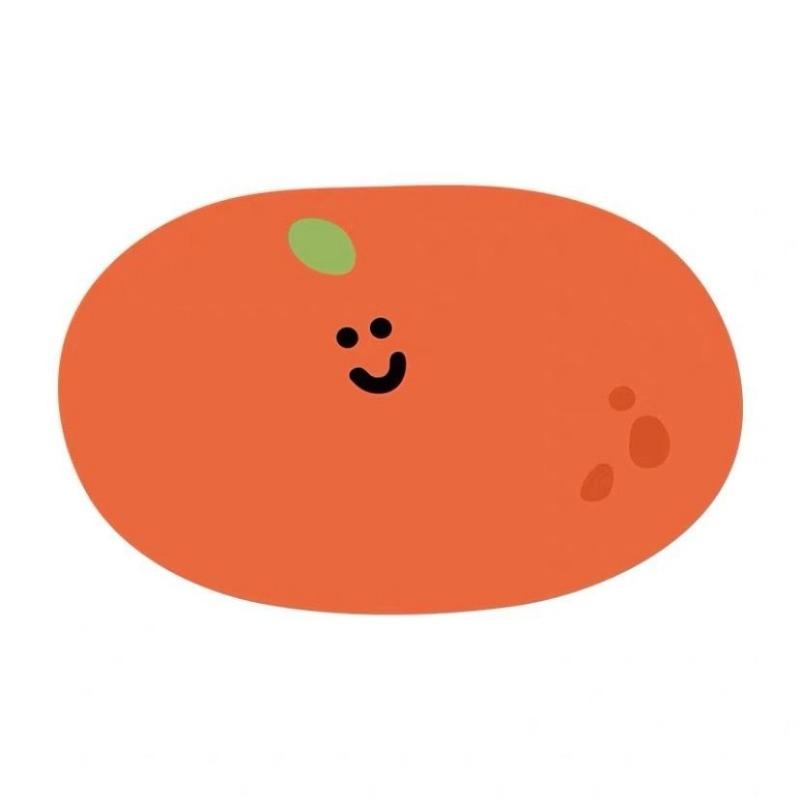 Cartoon bathroom floor mat, soft diatomaceous earth absorbent, non slip mat at the entrance of the bathroom, anti fall floor mat