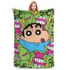 Crayon Shin-chans Cartoon Anime Print Blanket For Men Women Cozy Soft  Throw Blankets for Sofa 50x60 Inches Multi-size