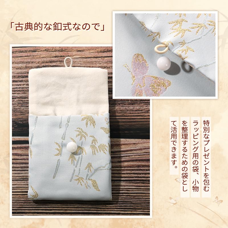 OTAKUMARKET Gebetsperlen-Etui für Damen, Kraftstein, Aufbewahrungsetui für Geburtssteine, Armband, Gebetsperlen-Etui, Japanisches Muster, Gebetsperlen-Etui, Münze