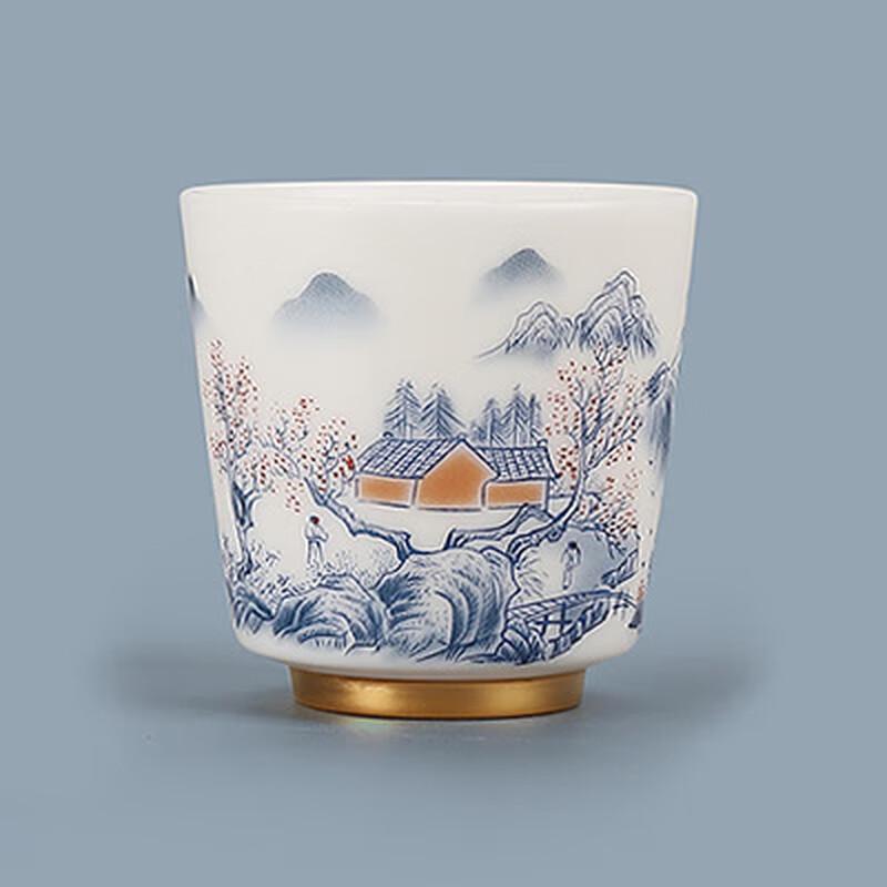 

Chaxun Mutton Fat Jade Style Master Tea Cup