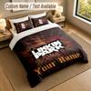 Bettwäsche-Set 1 Bettbezug 2 Kissenbezüge Linkin Park Aufdruck Weiche Bettwäsche Schlafzimmer Deko