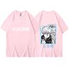 Jujutsu Kaisen Printed Loose Casual Short-sleeved Couple T-shirt Top for Men and Women