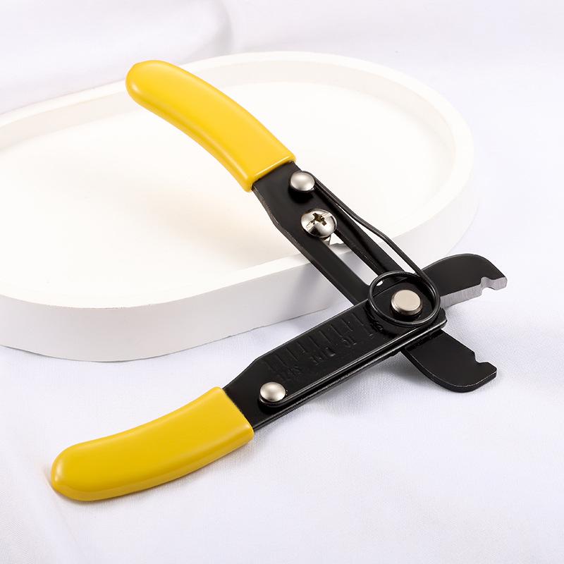 Szczypce ze stali nierdzewnej do biżuterii do grubych zapięć łańcuszków - narzędzie do akcesoriów DIY ręcznie robionych