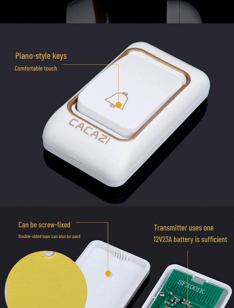Kajias K01 3-in-1 Wireless Doorbell & Elderly Emergency Call System