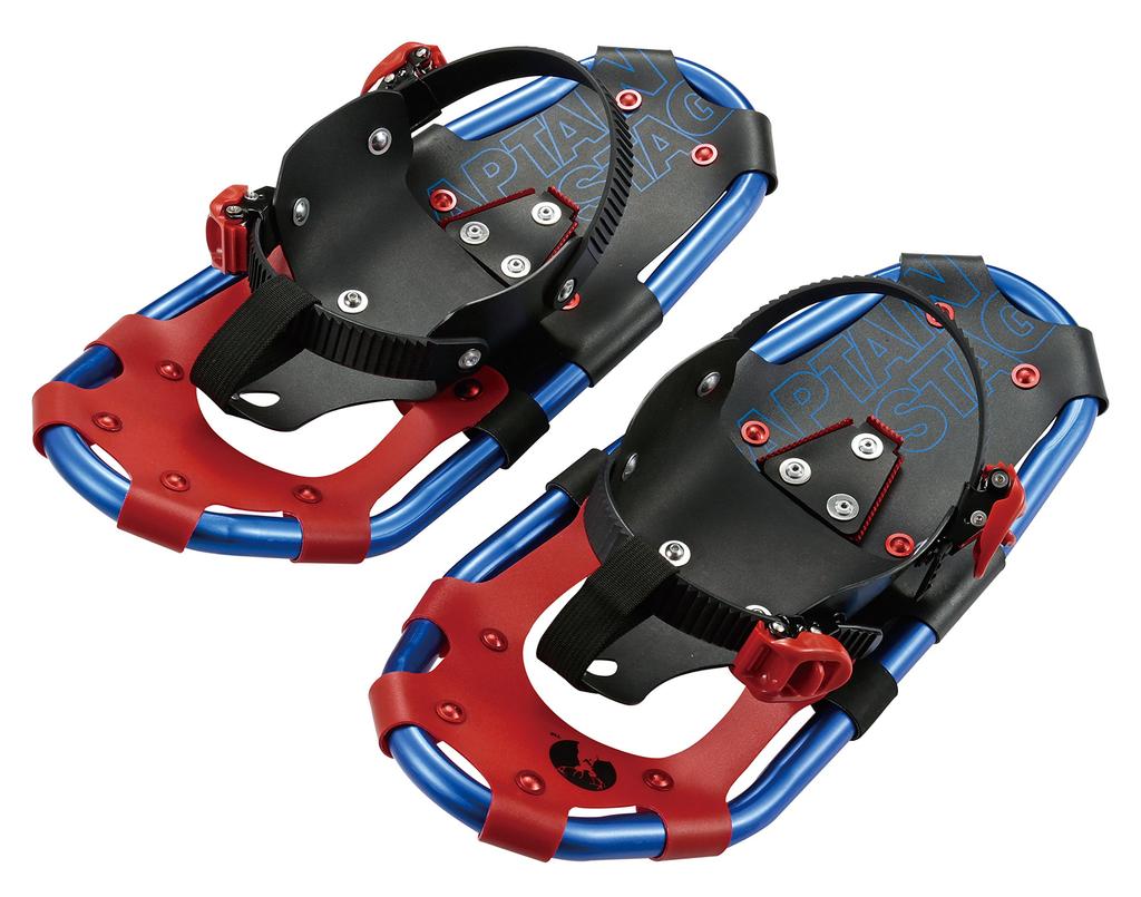 Captain Stag (CAPTAIN STAG) UX-951 Kids' JR Snowshoes, CS Type II, 17 Inches, with Carry Bag