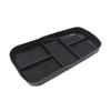 ABS Black For Mercedes Benz EQE EQS Car Center Console Storage Box Telephone Tray Organizer Organizes Car Interior Accessories