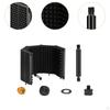 , Reflection Filter, Vocal Recording Panel, Sound Absorbing Foam for Singing, Podcasts