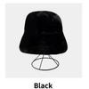 1 Pcs Korean Version Fashionable Versatile Bucket Hat New Hat For Women In Winter New Warm Imitation Mink Fur Fisherman Hat