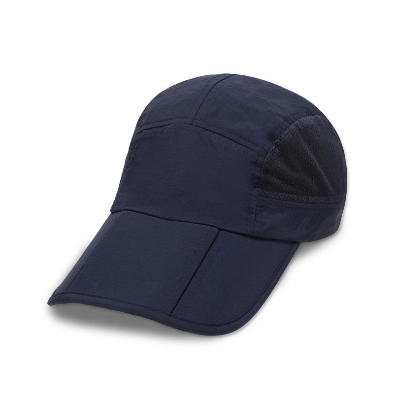 Outdoor Men's and Women's Folding Easy-to-carry Cap Sweat-absorbing Breathable Quick-drying Sun Protection Cap Fishing Cap Sports Baseball Cap