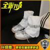 Fashion retro square pants shoes light ** fork straps casual single shoes women's summer ballet Mary Jane shoes
