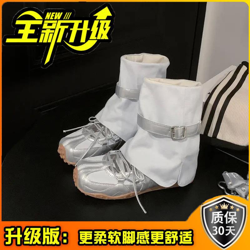 Fashion retro square pants shoes light ** fork straps casual single shoes women's summer ballet Mary Jane shoes