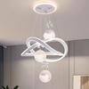 Shengbai Dimmable Round Crystal Dining Room Chandelier