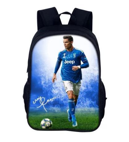 Football Schoolbag Surrounding Primary And Secondary School Students Backpack Miami International Player Backpack Single-Layer Bag