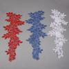 1 Pair Polyester Rose Flower Patch DIY Crafts Floral Patches  Wedding Decoration DIY