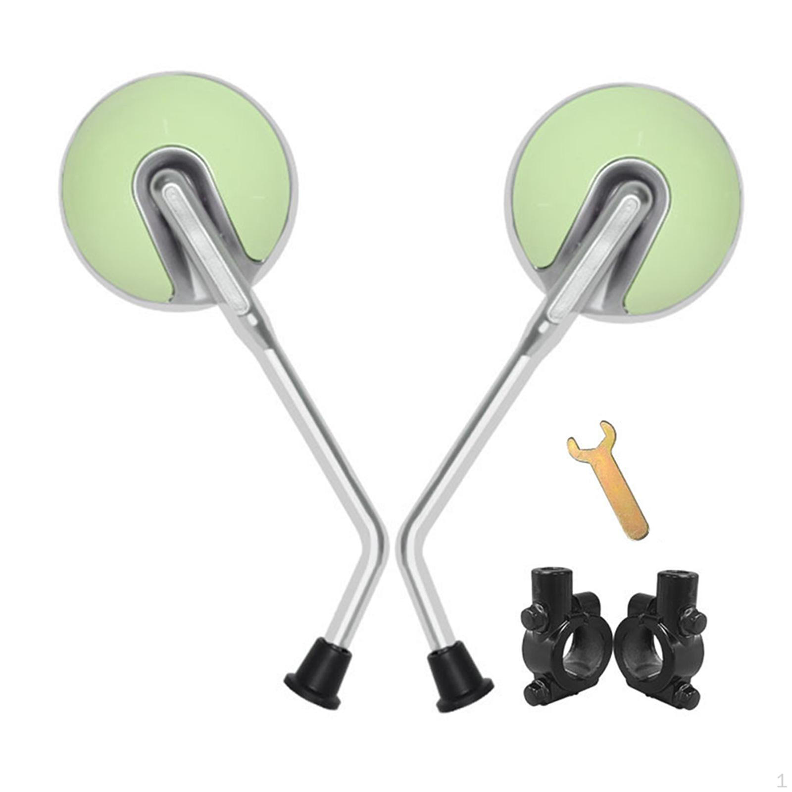 

2 шт. Мотоциклетное зеркало заднего вида, крепление на руль, заднее