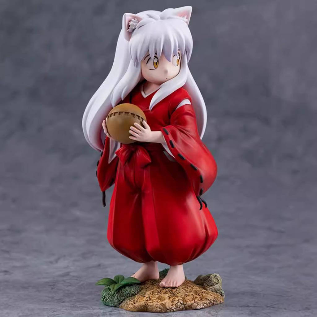 16CM Anime Sengoku Otogizoushi InuYasha Sesshoumaru Noodle Stopper Figure Model Toy Gift Collection Aciton PVC Entertaining Play Safe Kid Friendly Fun