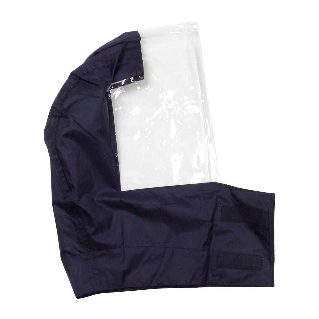 Funahashi Safety Rain Navy LL Breathable Rainwear Material On and Ultra-lightweight, (Reflective Chest, Back, Legs, Arms)