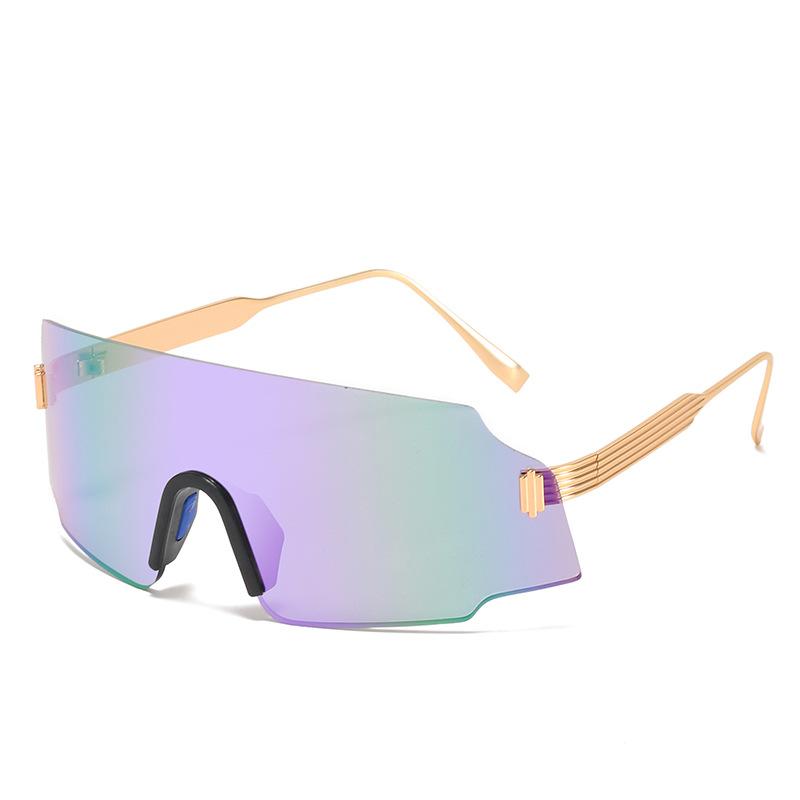 Outdoor Sport Fahrradbrillen, Personalisierte Sonnenbrillen mit großem Rahmen, Fahrradbrillen für Damen und Herren