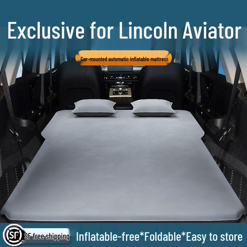 Luxury Inflatable Car Mattress for Lincoln Aviator - Trunk Sleeping Pad Air Cushion