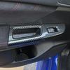 Fiber Style Door Switch Panel Window Lift Button Frame Window Decoration Protective Sticker for Subaru WRX S4 WRX STI Levorg Model and Impreza GP GJ
