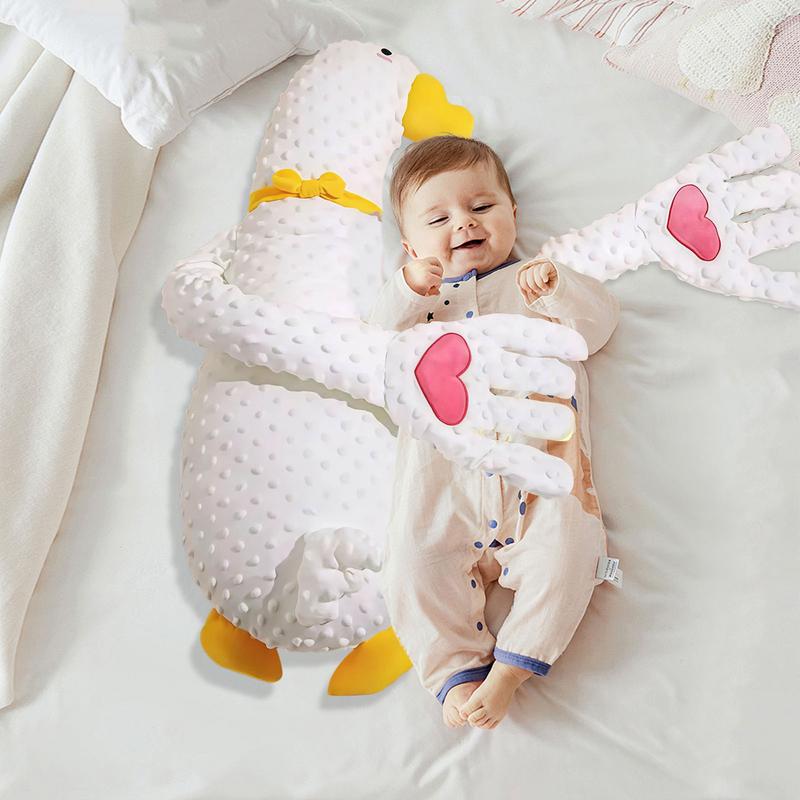 Baby Patting Sleeping Toy Palm Hand 3 Speed Startle Prevention Pat Pillow Duck Pregnancy Aid Companion for Pregnancy & Toddler