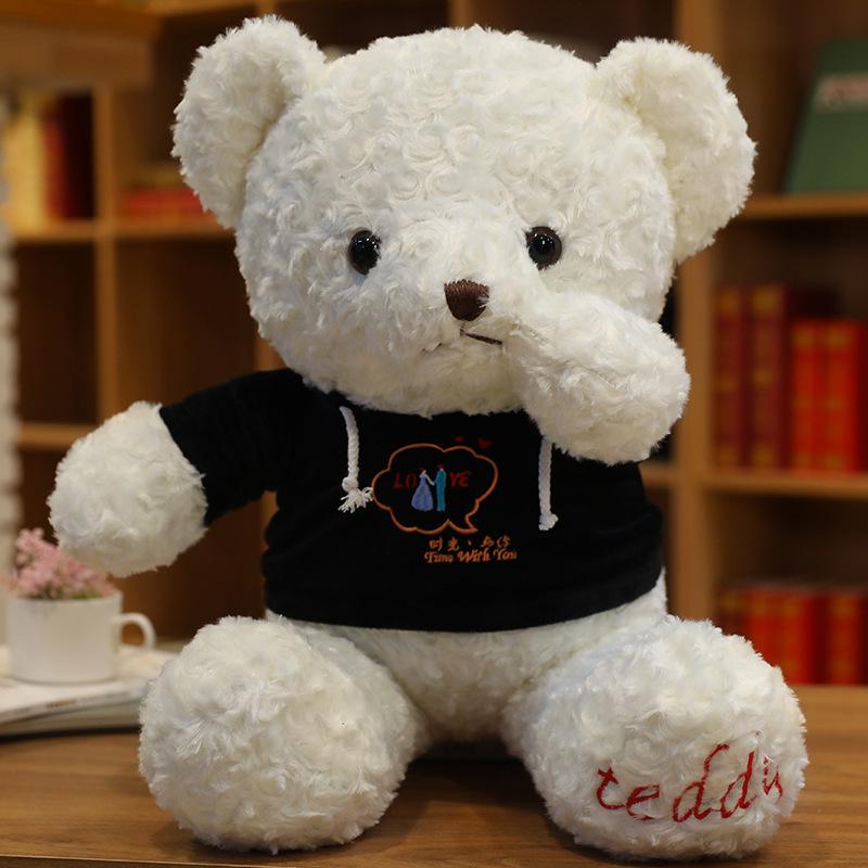 Clothes Teddy Bear Doll Plush Teddy Bear Sweater Hug Bear Doll Girl Soothing Ragdoll