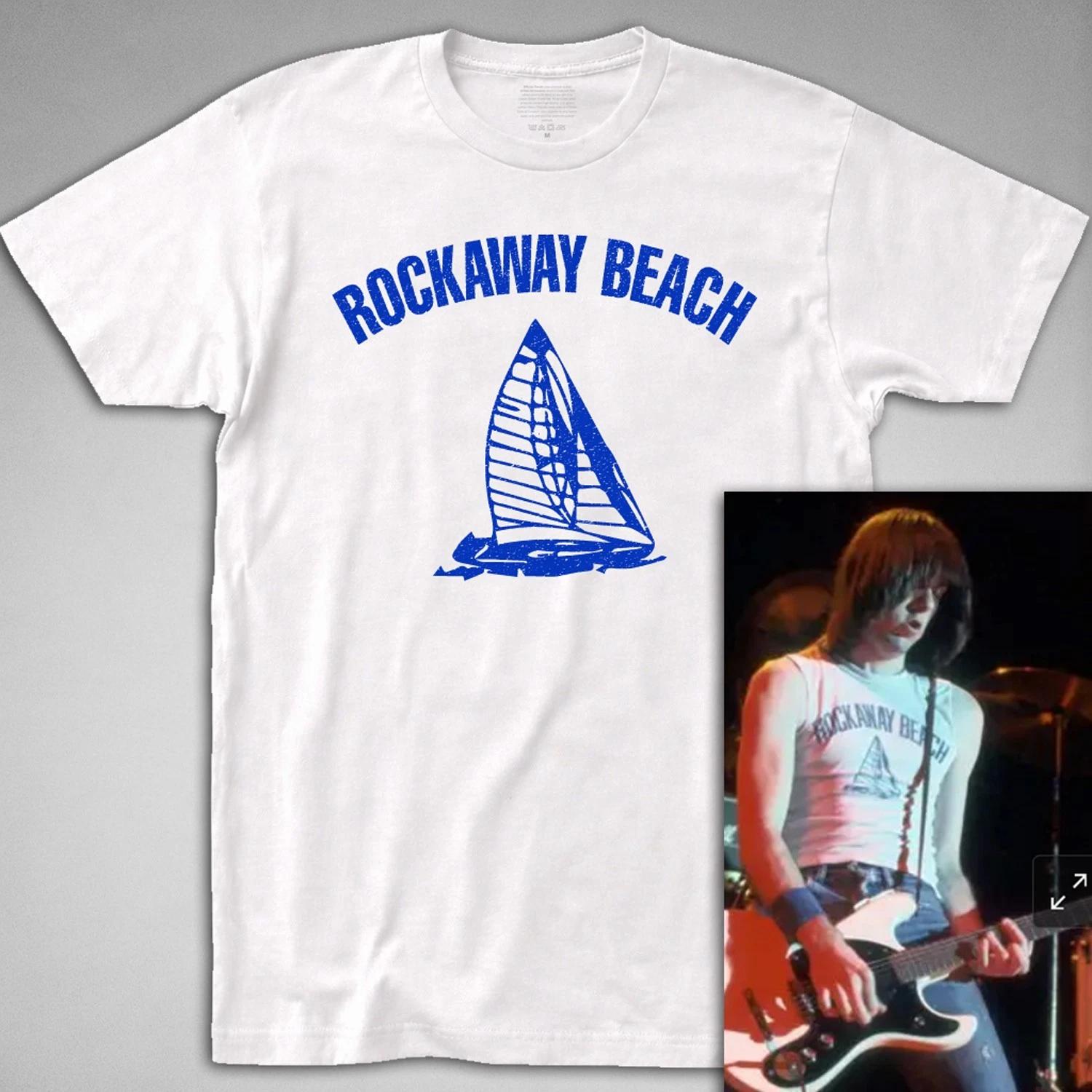 Rockaway Beach T Shirt Johnny Ramone ramones nyc new york queens johnny punk tee XXXXL