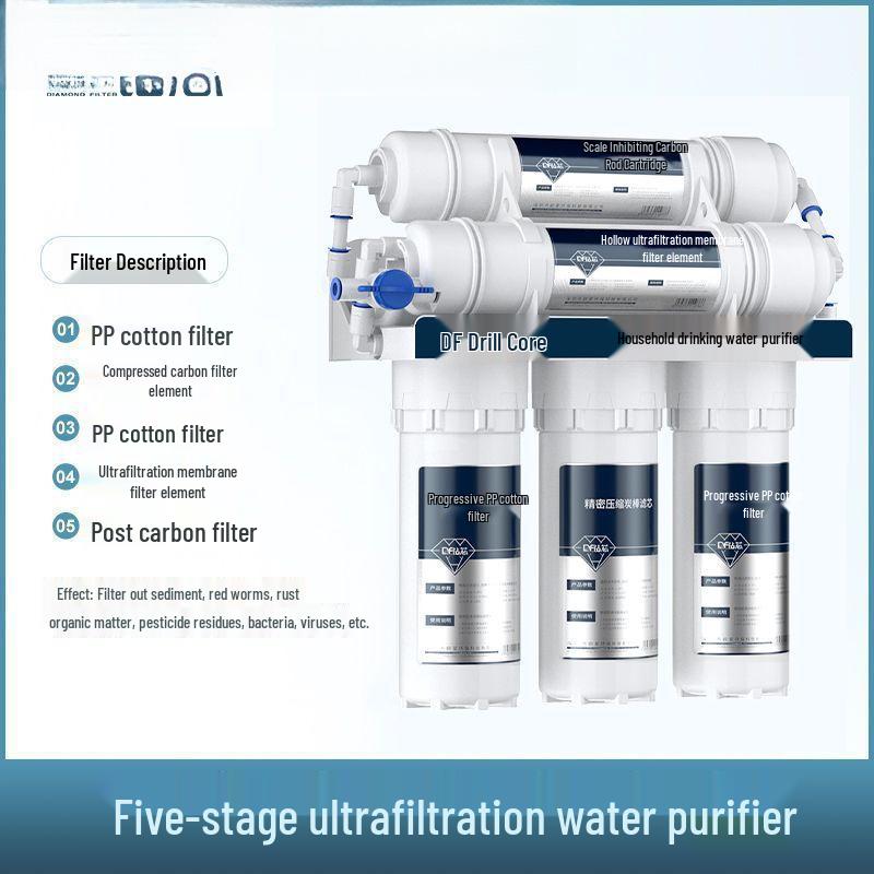 Universal Kitchen Tap Ultrafiltration Water Purifier and Pre-Filter