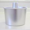 Asai Shoten Original Seamless Aluminum Tall Chiffon Cake Pan, 14cm, Silver