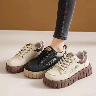 Board Shoes Women's Retro Lightweight Low-top Soft-soled Versatile Casual Women's Shoes 2024 Spring and Autumn Ins Tide Non-slip Sneakers