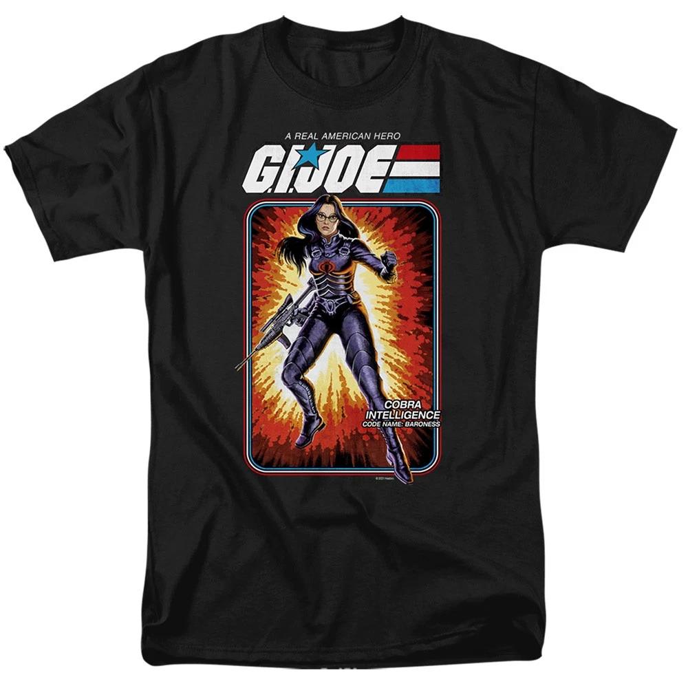 G.I. Joe - Baroness Card - Adult T-Shirt XL