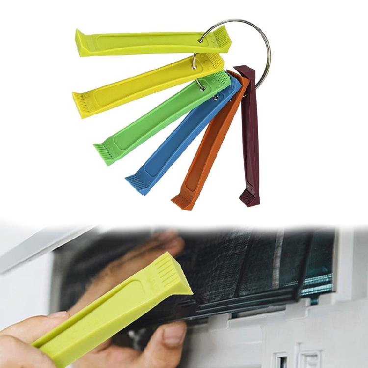 Set da 6 Pezzi Pettine per Alette in Plastica per Radiatori e Condensatori per Raddrizzare Evaporatori