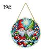Decorative Hanging Pendants Christmas Tree Ornaments, Acrylic Festive with Lanyard for Decorations Holiday Party Home Decoration, Indoor Scene Layout