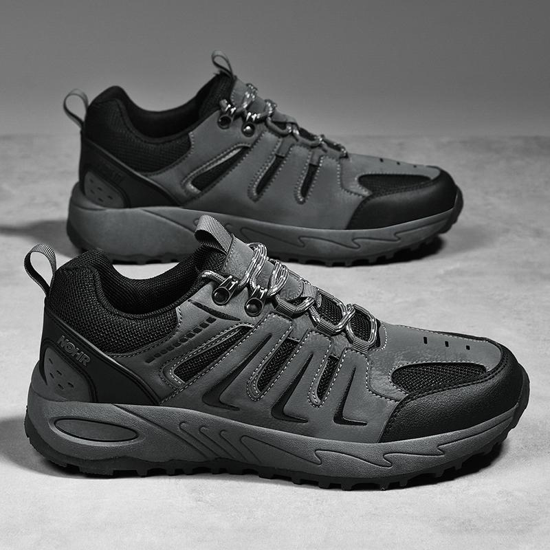 Fashion New Men Sneakers Anti-Skid Wear Resistant Hiking Shoe Breathable Outdoor Casual Travel Shoes Sneaker Comfortable Male Shoes