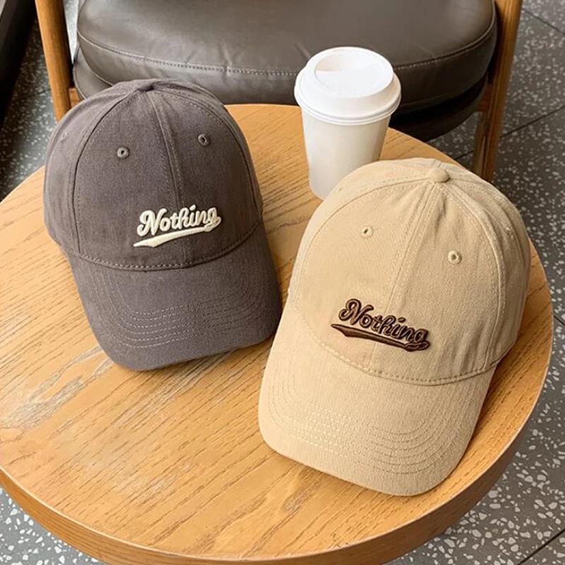 New Letters Embroidery Baseball Cap Women Soft Cotton Snapback Peaked Sun Hats Casual Sport Hip Hop Dad Trucker Caps