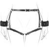 Women Sex Bondage Kit Restraints Leather Handcuffs Belt Harness Sex Toy Waist Cuffs Strap Adult SM Games Sex Toys for Couples