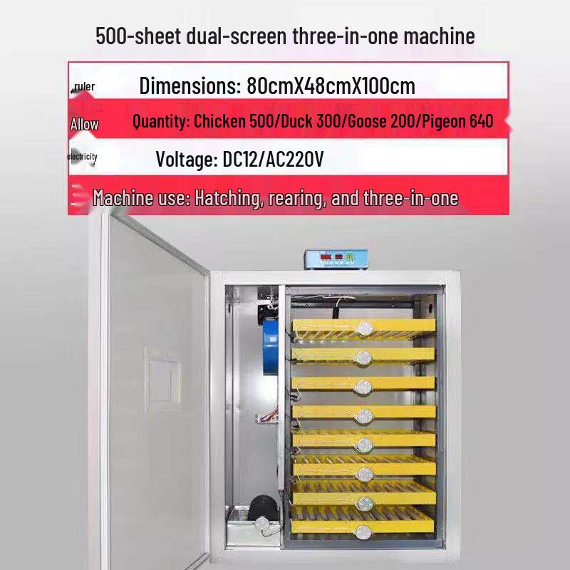 Automatic Egg Incubator for Home Use: Hatching Chickens, Ducks, Geese, and Pigeons