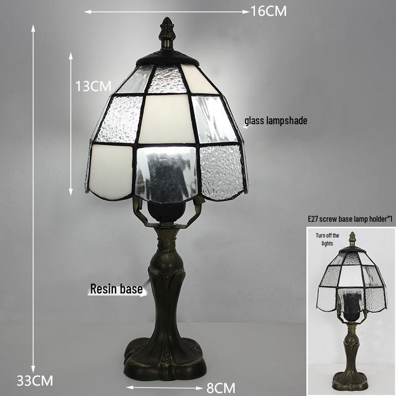 European Retro Dimmable Desk Lamp for Study, Cafe, or Bedroom