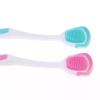 5Pcs Soft Silicone Tongue Scraper Oral Cleaner Brush Fresh Breath Hygiene Care Tools Toothbrush Mouth Cleaning Scraping