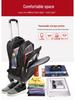 Multifunctional Business Travel Backpack with Detachable Wheels - Large Capacity, Waterproof, and Wear-Resistant.