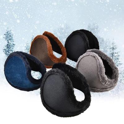 Winter Warm Outdoor Earmuffs Women Men Windproof Soft Thickening Furry Ear Warmers for Cold Weather