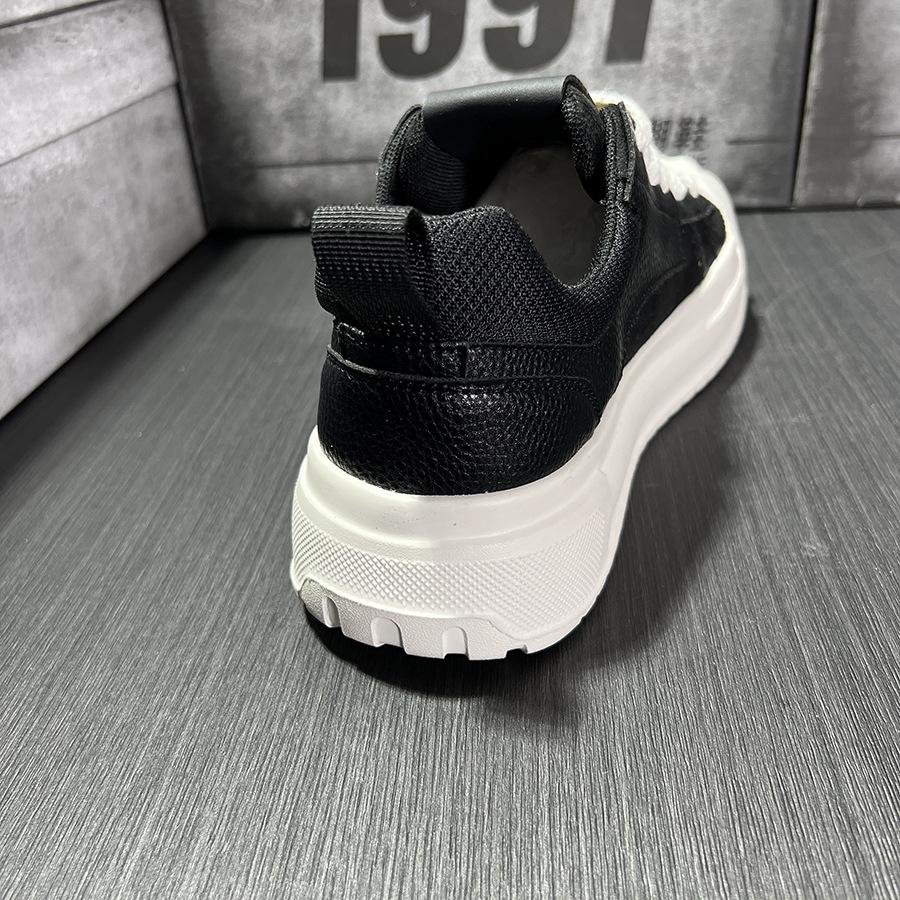 White Shoes Retro Comfortable Spring and Autumn Men's Fashion Sports Breathable Thick-soled Height-increasing Casual Shoes Shell Toe Shoes