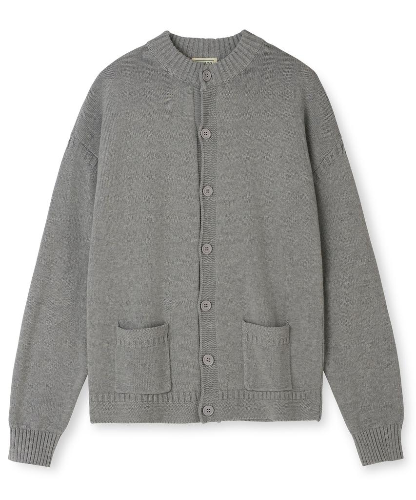 Heavyi Fisherman Heavy Cardigan_Gray