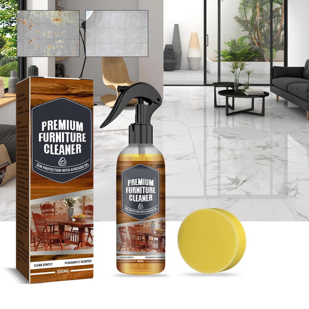 Bodenreiniger für Holzböden, starker Fleckenentferner, aufhellender Polierreiniger, 100 ml