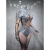 Costume Pole Dance à Sequins Or Argent Performances Danse Latine Boîte de Nuit Chanteur Spectacles Tenues de Danse Spectacles sur Scène