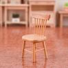 Simulation Mini Wood Chair Furniture Model Toys For Doll House Decoration 1/12