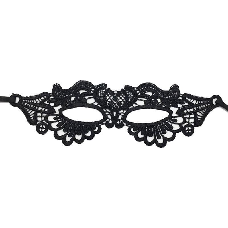 Black Queen Lace Mask Embroidery Appliques Party Carnival Mask Woman Accessories Wedding Mask Halloween Masquerade Mask NEW