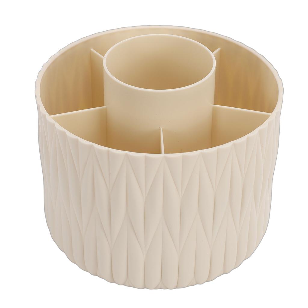 Rotating Makeup Brush Holder 5 Slot 360 Degree Rotation for Cosmetics Supplies