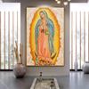 Virgin Mary Character Christian Art Canvas Painting Religious Posters Prints Wall Art Picture for Living Room Wall Decor Cuadros