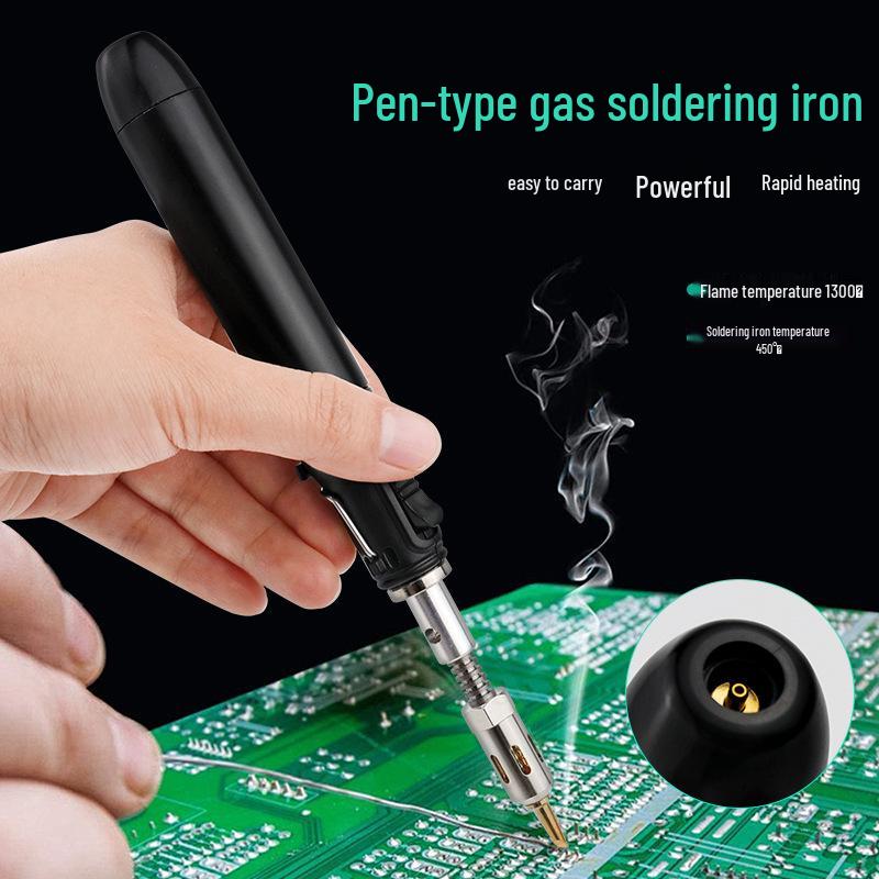 Pen-shaped Multi-purpose Gas Soldering Iron and Torch for Electronic Repairs